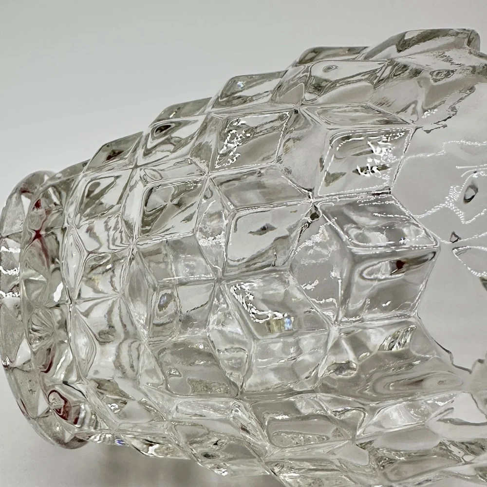 Vintage glass creamer American